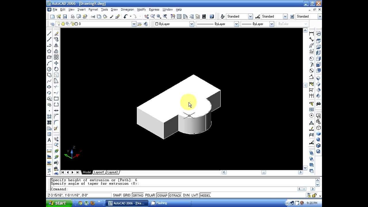AutoCAD 2022 3D Tutorial for Beginners - YouTube